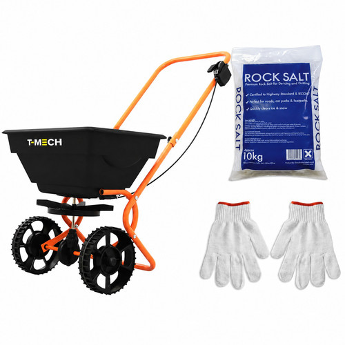 Rotary salt spreader 25kg - 25kg, +