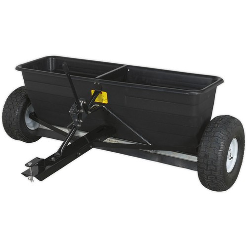 Tow behind drop - drop, spreader