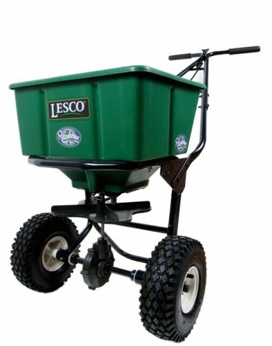 Lesco push spreader carbon - push,
