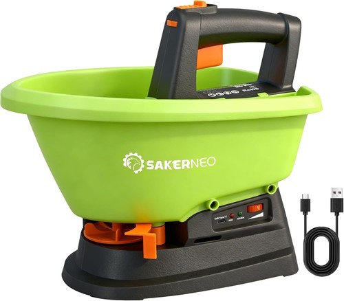 Handheld lawn spreader - lawn, 7.2v