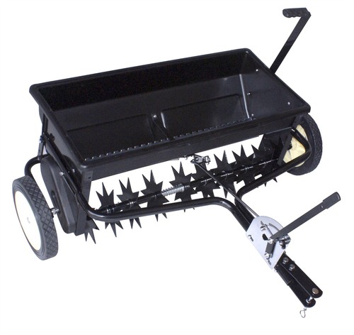 Lawn spreader 100lb large - 100lb,