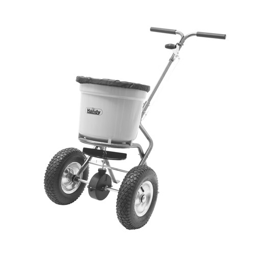 Manual broadcast spreader with - manual,
